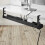 StarTech.com Goulotte passe câble - STARTECH.COM - Ajustable - Installation sans perçage - Acier noir - 0,8m à 1,2m 7