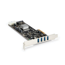 Adaptateur USB - STARTECH - Carte contrôleur PCI Express à 4 ports USB 3.0 - 4 voies dédiées de 5 Gb/s