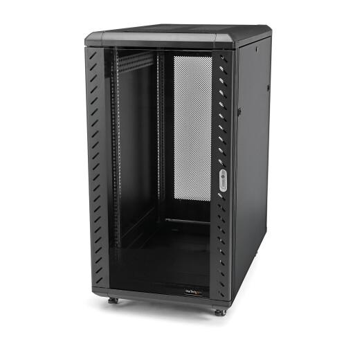 StarTech.com StarTech.com 32U 19" Server Rack Cabinet, Adjustable Depth 6-32 inch, Lockable 4-Post Network/Data/AV Equipment Rack Enc