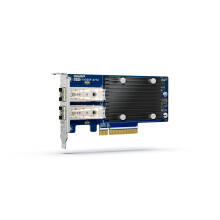 QNAP QXG-10G2SF-X710 - Network adapter - PCIe 3.0 x8 low profile - 10 Gigabit SFP+ x 2 - for P/N: SFP1G-SX-85