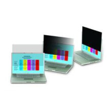 Filtro de privacidade - 3M - PF15.6W - 15,6 polegadas - Sintético - Cinza