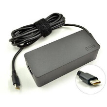 Lenovo voedingsadapter 65W (Type-C) - Wit