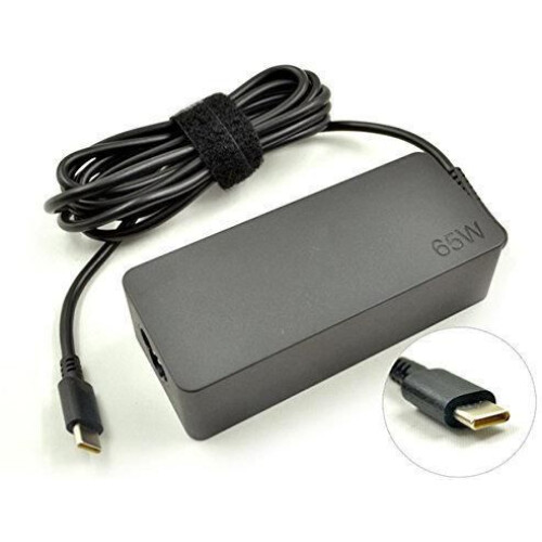 Lenovo Lenovo voedingsadapter 65W (Type-C) - Wit