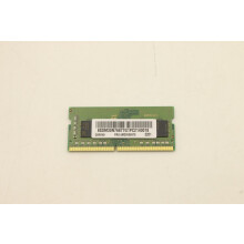 Lenovo 16GB DDR4 SoDIMM memory module 3200MHz speed 1.2V power compatible with Lenovo laptops standard dimensions.