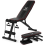 Adjustable Weight Bench with Resistance Band Foldable 7