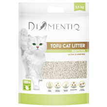 DIAMENTIQ Tofu Matcha Ultra klumpende - plantestrøelse - 6x2,5kg