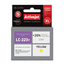 Activejet AB-223YN Ink (replacement for Brother LC223Y; Supreme; 10 ml; yellow)