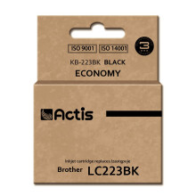 Tintenpatrone - ACTIS - KB-223BK - Kompatibel mit Brother LC223BK - Schwarz - 16 ml