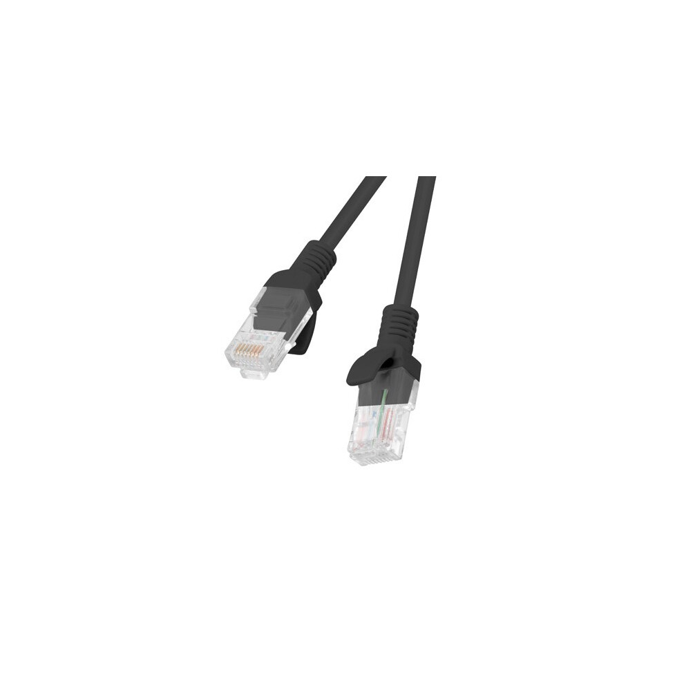 Lanberg Black Patchcord Utp Cat.5e 10M Pcu5-10Cc-1000-Bk