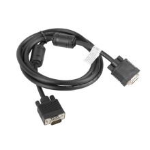 VGA-kabel Lanberg M/M 1,8m Ferritskærm, sort