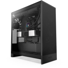Caja de medio torre - NZXT - H7 Flow - Negro - Refrigeración óptima - Estética moderna