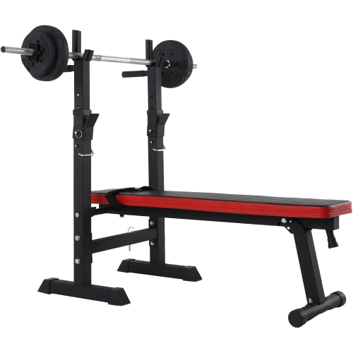 Adjustable Weight Bench with Dip Station Folding 2