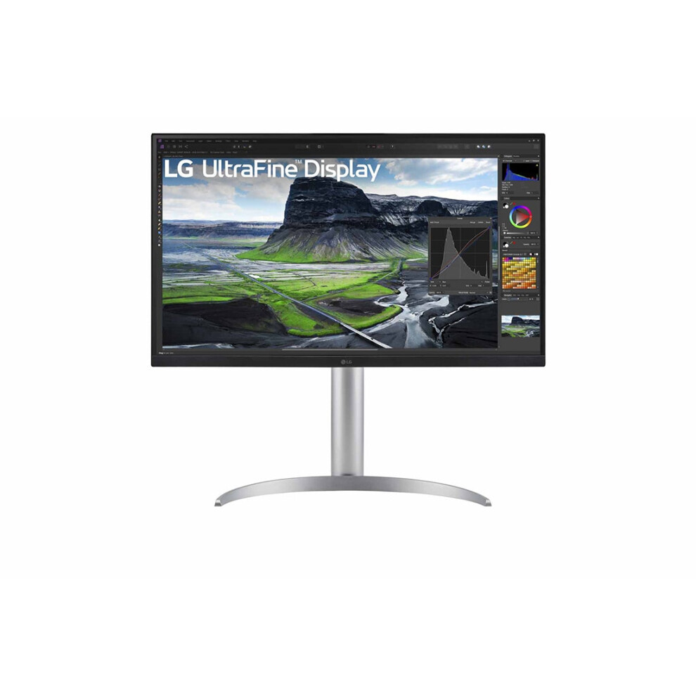 27"" LG UltraFine 27UQ850V-W - 3840x2160 (4K) - 60Hz - IPS - 90W USB-C - KVM - Bild 6