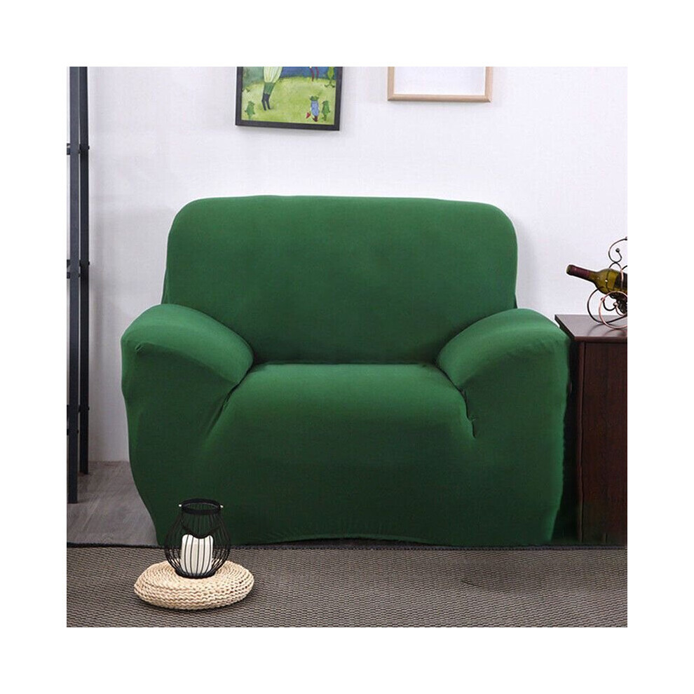 (Vert, 4 places) 1 2 3 4 places housse de canapé extensible housse de canapé housse de protection élastique
