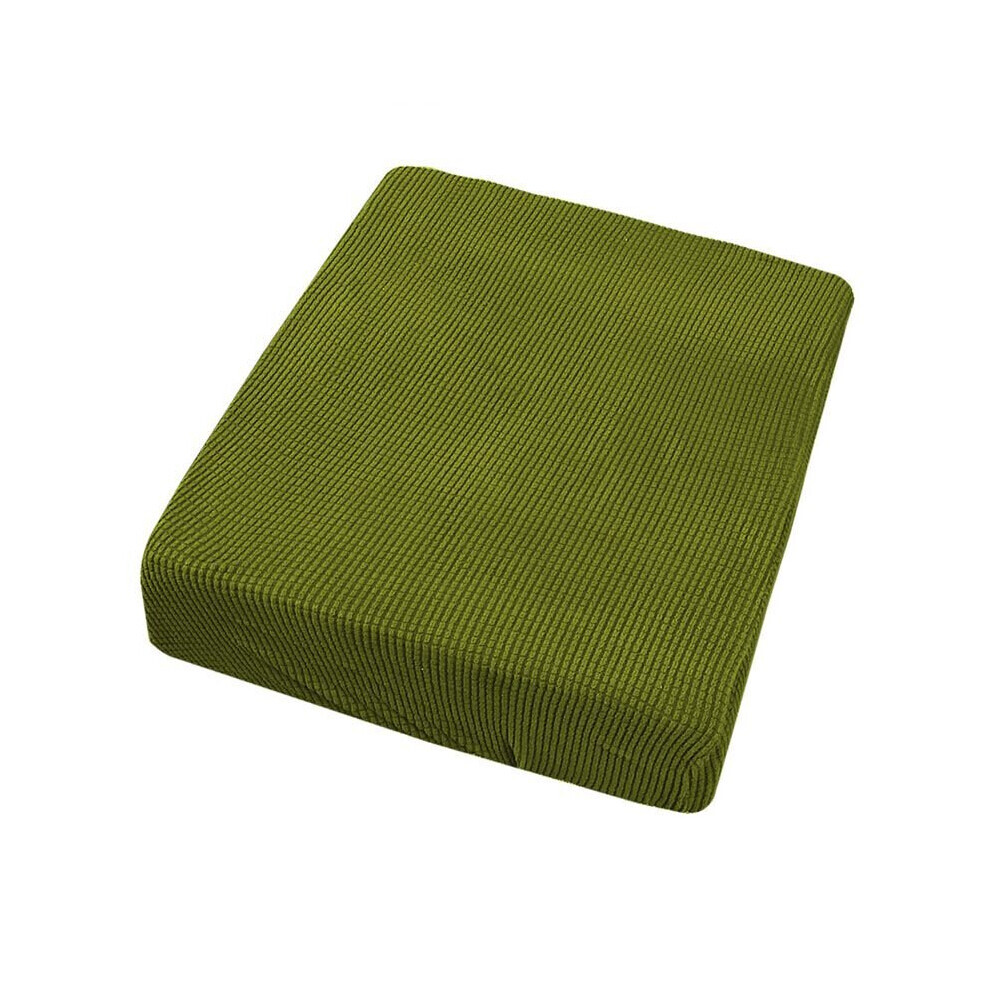 (Vert, 1 place) Housse de coussin de siège extensible Housse de canapé