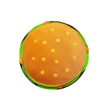 (Hamburger, 50 cm/19,6 pouces) dessin animé en peluche mignonnes frites peluches câlin Pizza oreiller