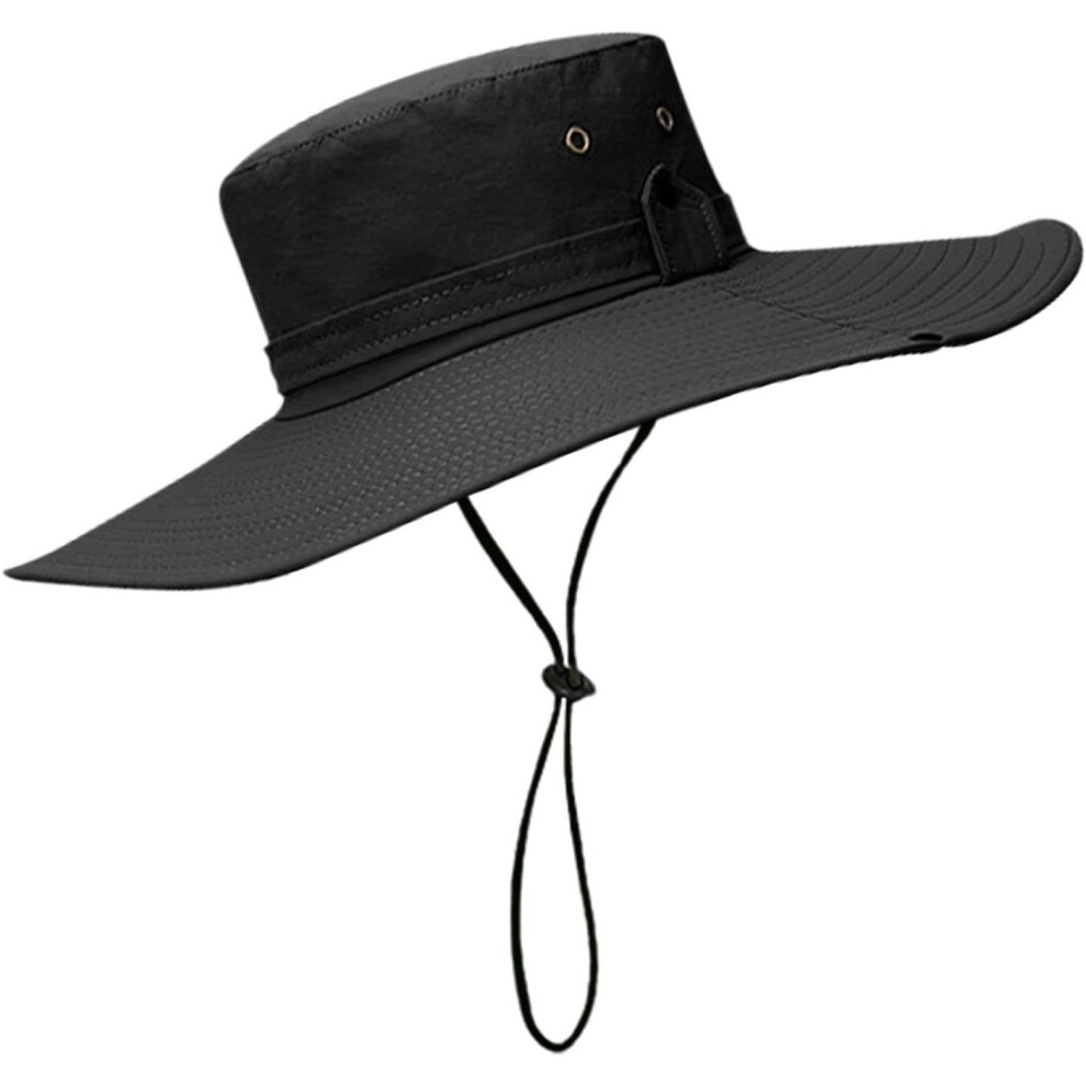 Folding Bucket Hat | Outdoor Uv Protection Hat - Outdoor Uv Protection Summer Sun Hat for Beach, Waterproof Breathable Adjustable Comfort Fishing Hat