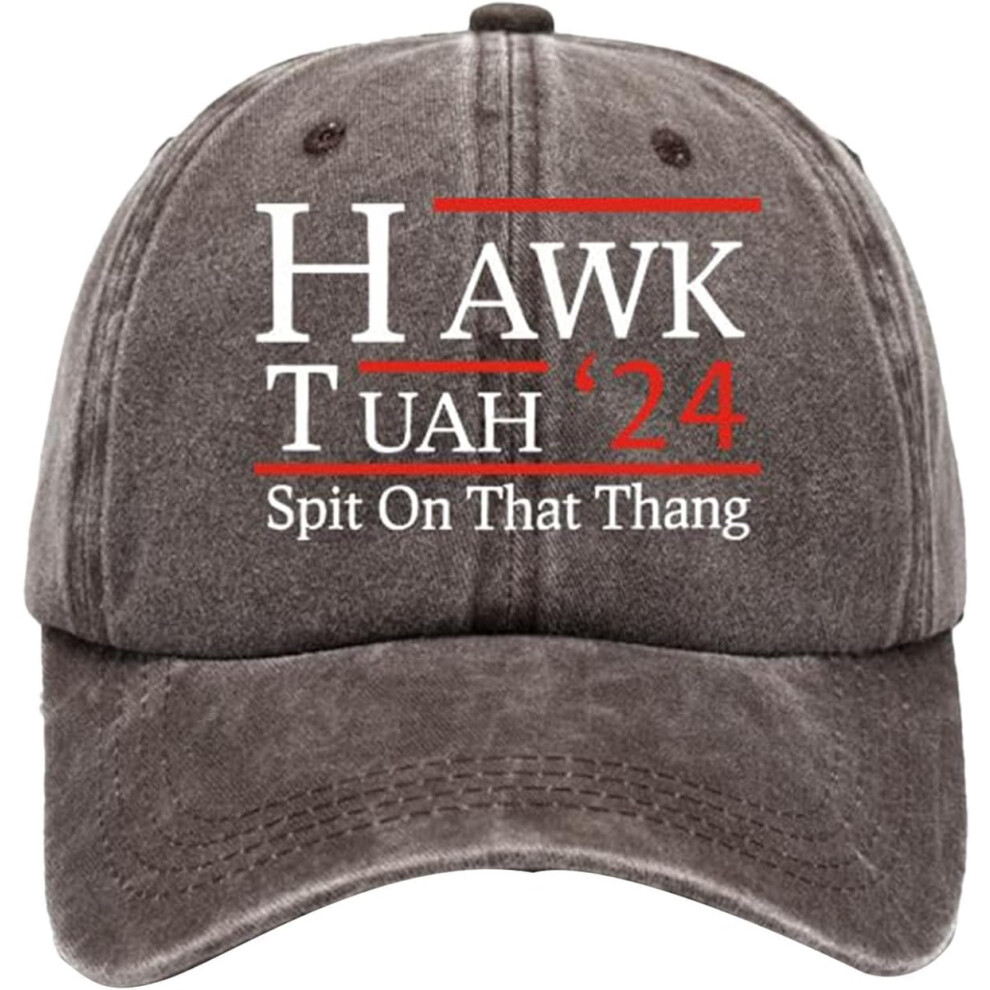Funny Hat for Summer - Parody Hat Baseball Hat,Breathable Sports Hat Trucker Hat, Spit On That Thang Sun Hat for Men Women