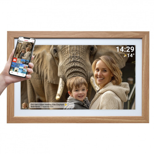 Denver Digitale Bilderrahmen - DENVER - PFF-2162 - 21,5'' IPS-Display - 32 GB - WiFi