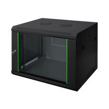 Digitus DN-19 12-U-EC-SW Contenitore a muro 19 (l x H x P) 600 x 638 x 450 mm 12 UH nero (RAL 9005)