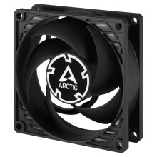 Tuuletin - ARCTIC COOLING - P8 PWM PST - 80mm - 20 dB - Musta