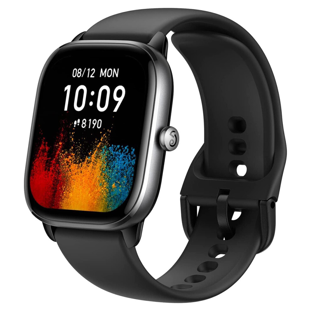 Smartwatch Amazfit GTS 4 Mini Black 46mm Strap Textile Sport GPS Watch