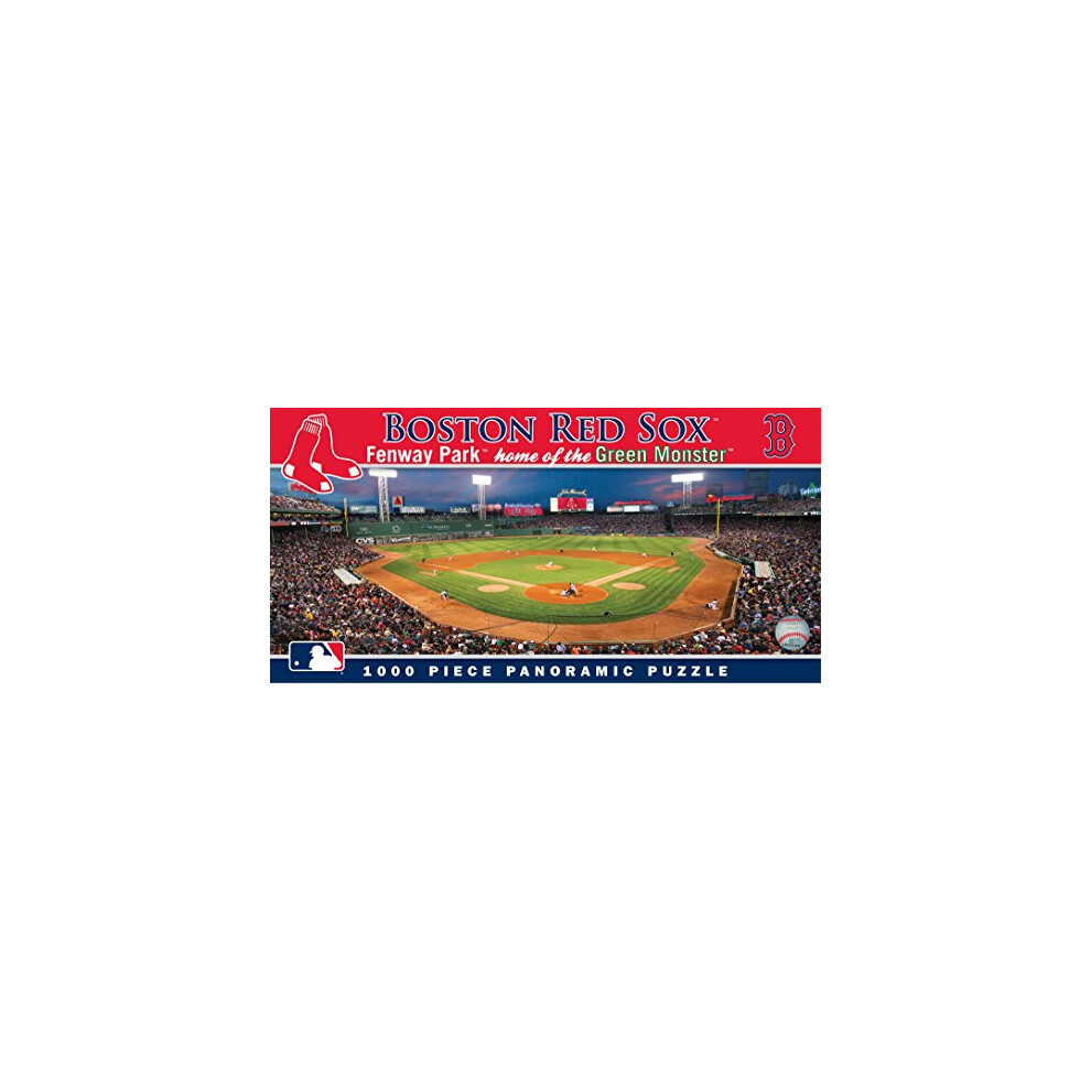 Masterpieces 91347 : Puzzle Panoramique 1 000 Pi Ces Des Red Sox De Boston-image