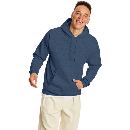 Unisex Ecosmart 5050 Pullover Kapuzenpullover – WEISS – S(D0102H7D74J)