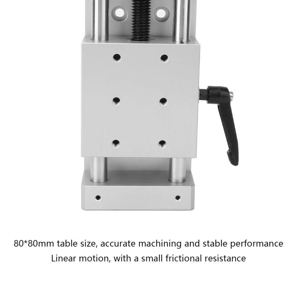 Sliding Table Linear Rail Stage KA80-1402-50/100/150 Manual Stage Sliding Table Made Of Aluminum Alloy Cross 80x80mm (50mm) On 14 thumbnail image