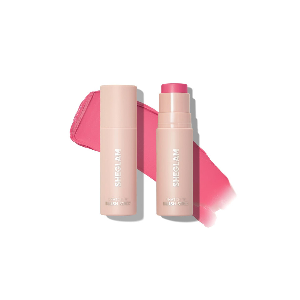 Sheglam Snatch N Cream Blush Stick Longlasting High Pigment Blush For Cheeks - Midnight Hour