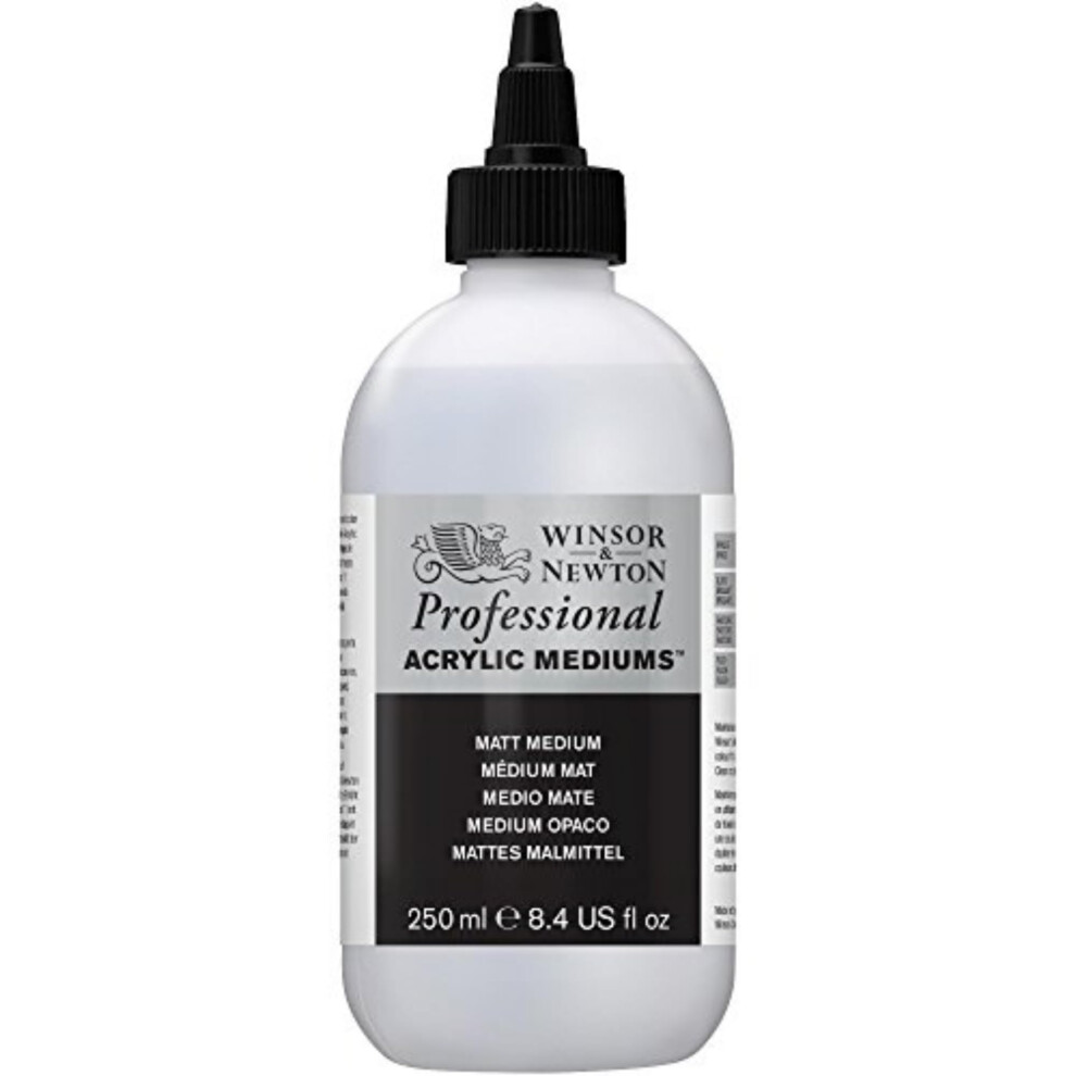 Winsor & Newton - Medium Opaco Acrilico, 250 Ml