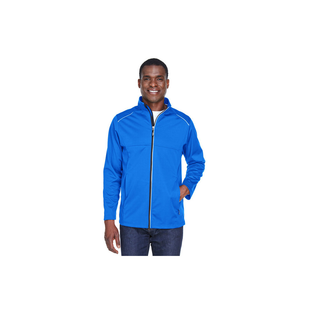 Veste Tech-Shell en tricot trois couches Techno Lite pour homme - TRUE ROYAL - S (D0102H7NgSP)