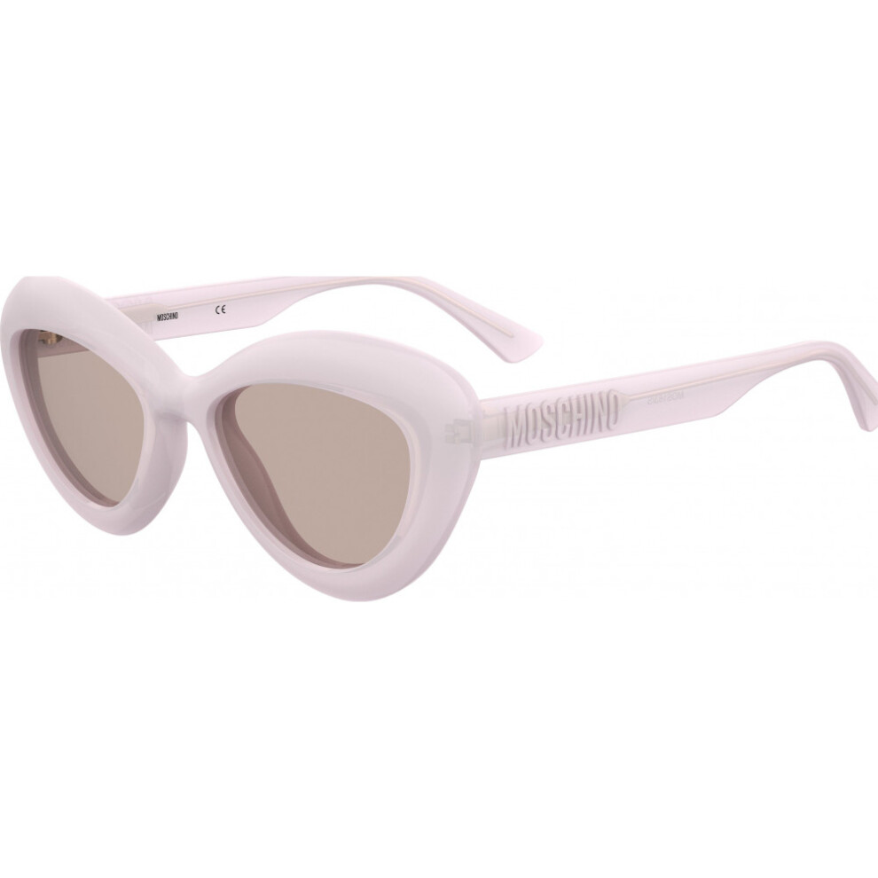 New Moschino Men's Mos163 S 55 35J Sunglasses Pink Mos163-S-35J