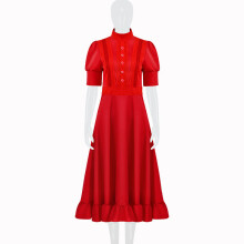 (XL)Pearl Cosplay Kostüm Mode minimalistisch Spiel Kleid Halloween Werkzeuge Party