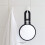 Danielle Hand Held 15x Mirror Black 5