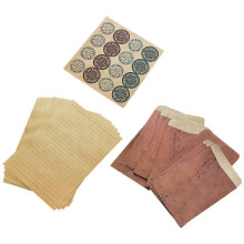 (As show, One size) 1 Set of Letter Papers Kit Envelope And Letter Papers Retro Letter Papers Envelope Set