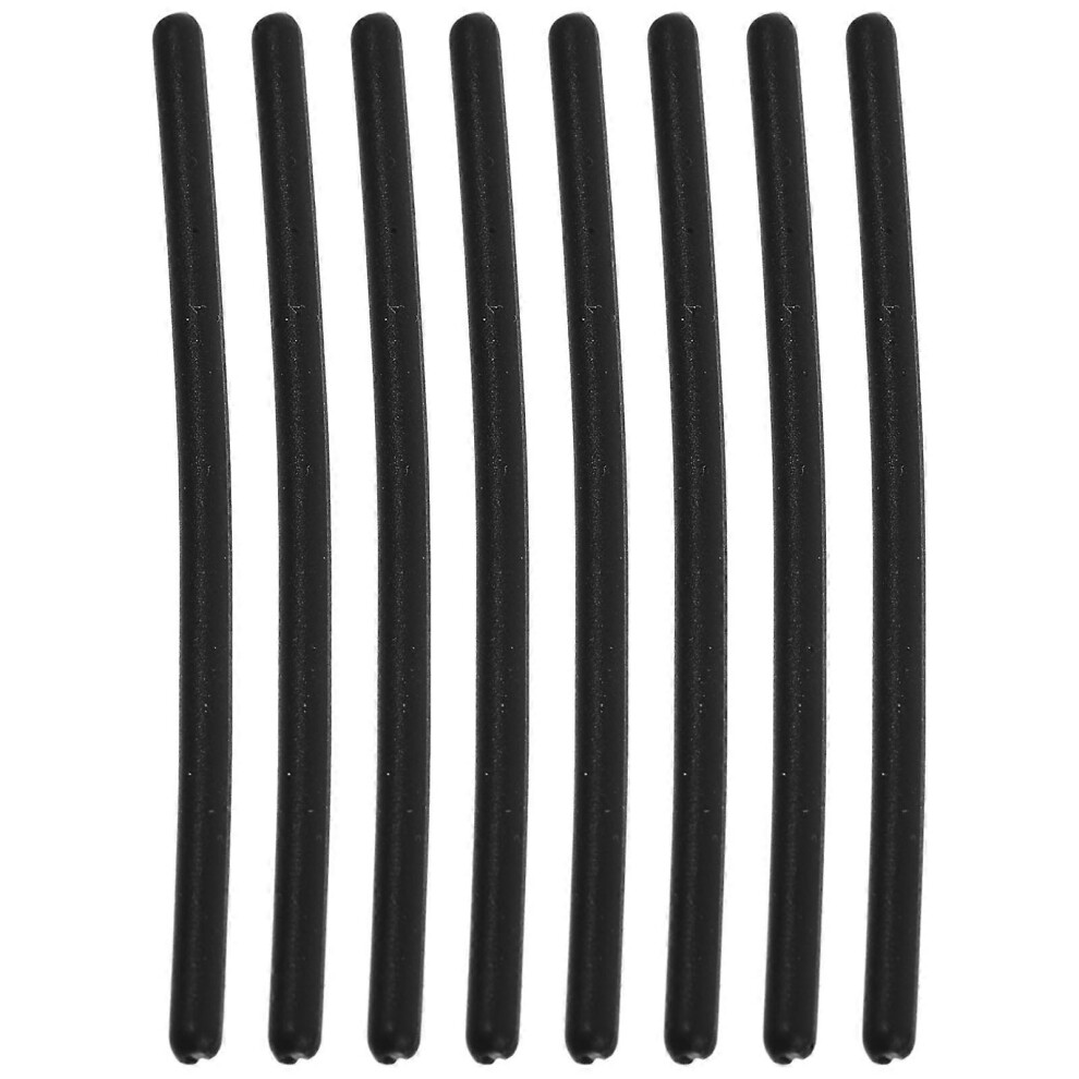 (As show, One size) 4 Pairs Glasses Ear Grip Temple Tips Anti-skid Silicone Eyeglasses Grips Silicone Eyeglasses Ear Hooks
