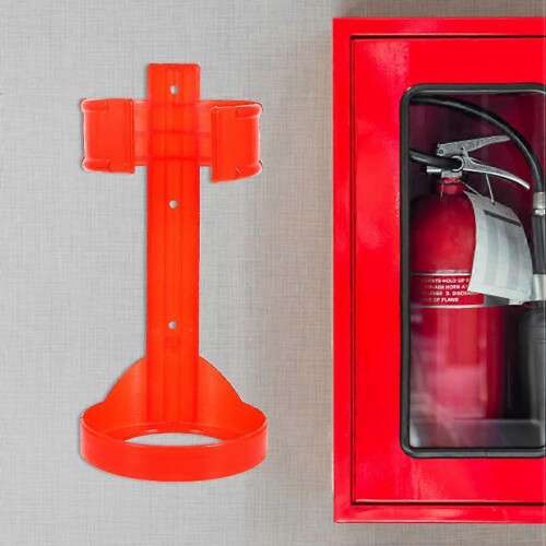 (As show, One size) Fire Extinguisher Mount Wall Mount Fire Extinguisher Bracket Fire Extinguisher Stand 2