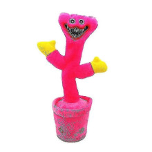 New Poppy Play Huggy Wuggy Electric Dancing Cactus Toy Interactive P Doll