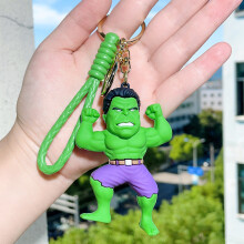 (Hulk)Avengers Schlüsselanhänger Sammlung niedliche und einzigartige Geschenke Silikon