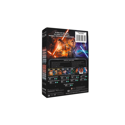 Star Wars Staffel 1-9 Komplett auf 15 DVDs 1