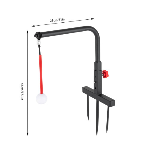 360 ° Automatic Ball Return, Adjustable Height Golf Swing Trainer 1
