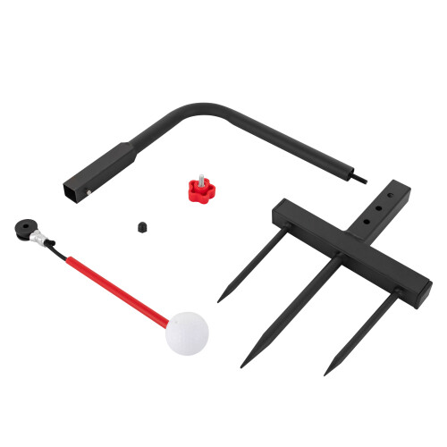 360 ° Automatic Ball Return, Adjustable Height Golf Swing Trainer 2