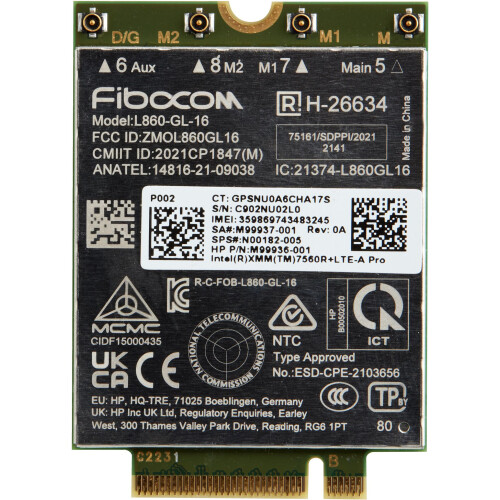 HP HP XMM 7560 R+ LTE-Advanced Pro WWAN