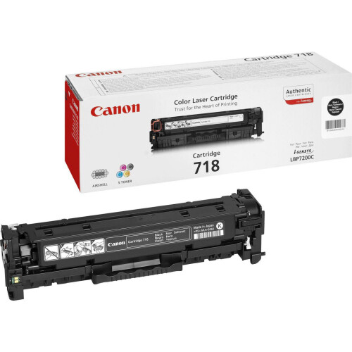 Canon Canon CRG-718 Bk Original Noir 1 pièce(s)