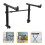 (As show, One size) 2 Sets  Electronic Organ Keyboard Universal Elevation Brackets Keyboard Holder 3