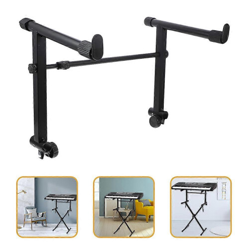 (As show, One size) 2 Sets  Electronic Organ Keyboard Universal Elevation Brackets Keyboard Holder 2