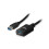 USB 3.0 Kabel USB A hona - USB A hane 5 m Svart 1