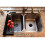 True & Tidy  Multi-Purpose Over The Sink Roll-Up Drying Rack  DR-881  Black 5