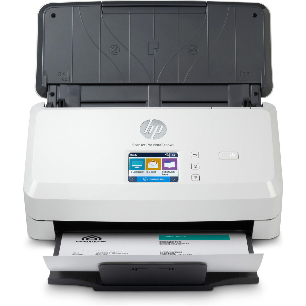 Hp Scanjet Pro N4000 Snw1